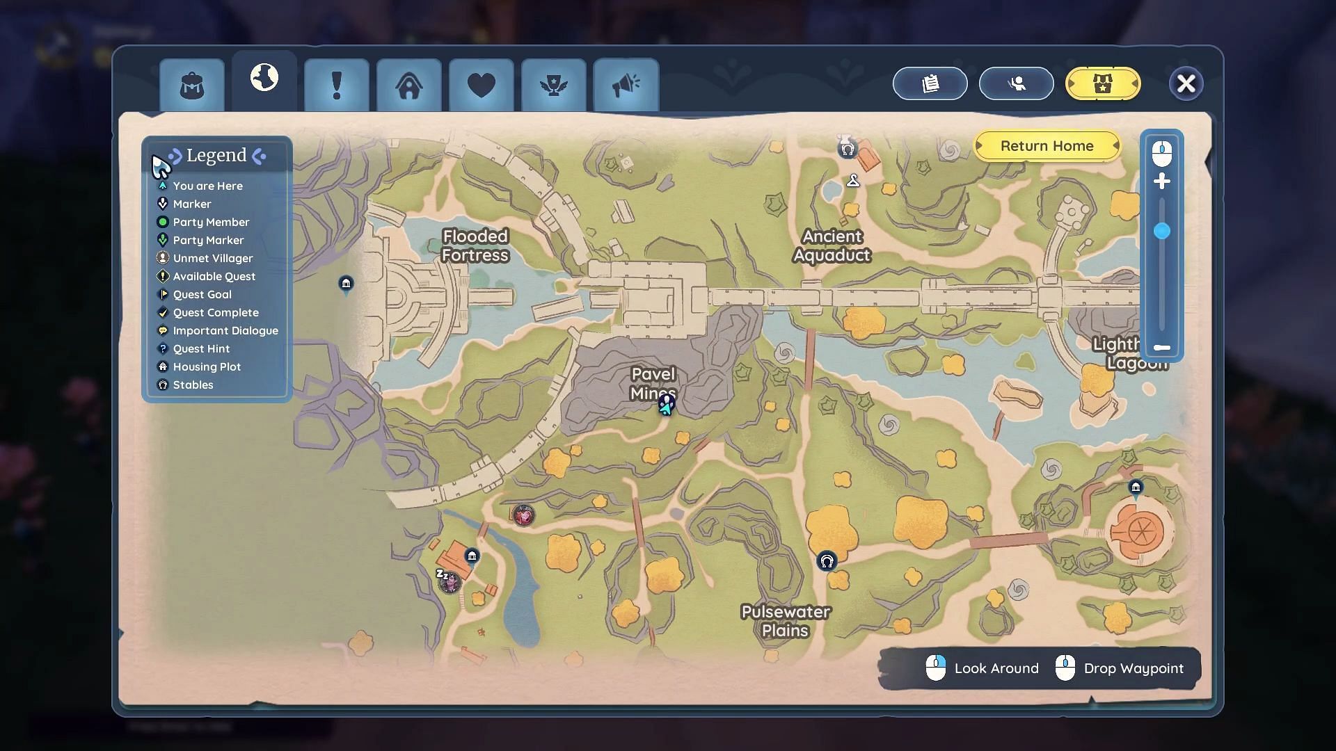 Whereabouts for Eyeless Minnow in Palia (Image via Singularity 6 Corporation)